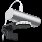Веб-камера Logitech Brio MX 4K 3840x2160, 30 кадр/с, USB Type-C, микрофон (2 шт, шумоподавление), автоматическая фокусировка, автоосвещение, HDR, шторка приватности, универсальное крепление, светло-серый
