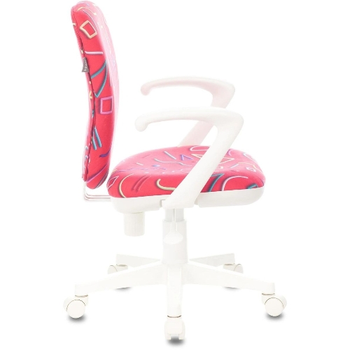 Кресло Бюрократ KD-W10AXSN малиновый, ткань, 120 кг