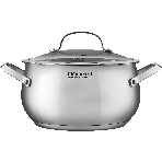 Кастрюля Rondell Calypso RDS-1671 3.8л. d=20см (с крышкой) сталь