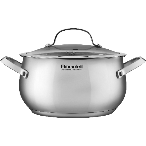 Кастрюля Rondell Calypso RDS-1671 3.8л. d=20см (с крышкой) сталь