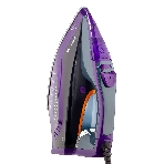 Утюг BRAYER BR4001 фиолетовый/серый, 2600 Вт, 25 г/мин, 140 г/мин, 360 мл
