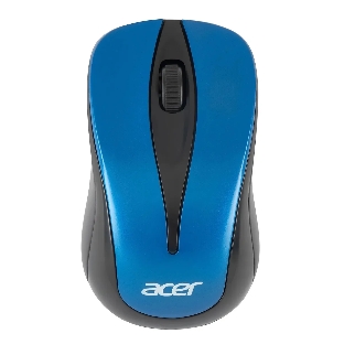 Мышь беспроводная Acer OMR132 синий/черный, 1000 dpi, радиоканал, USB, кнопки - 3