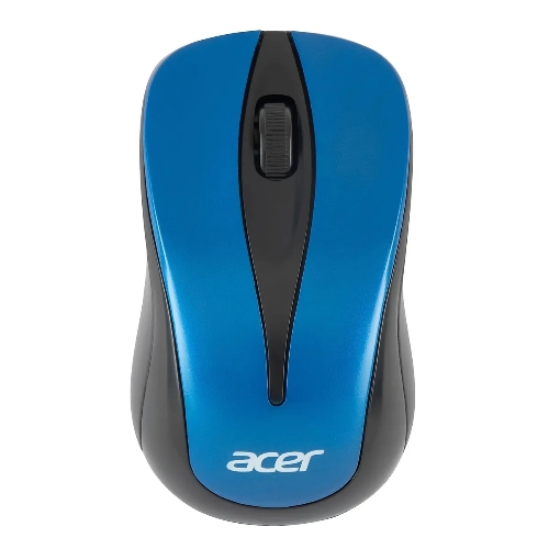 Мышь беспроводная Acer OMR132 синий/черный, 1000 dpi, радиоканал, USB, кнопки - 3
