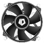 Кулер ID-COOLING DK-17 PWM серебристый/черный 92мм алюминий 2200rpm 26db 4-pin 65W 42мм
