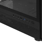 Корпус PCCooler ME200 MESH BK, Midi-Tower, чёрный, 3 x 120 мм