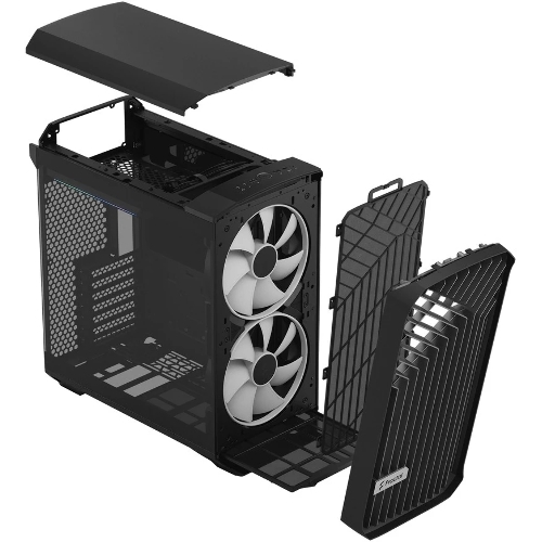 Компьютерный корпус Fractal Design Torrent Compact RGb черный TG Light Tint/FD-C-TOR1C-02
