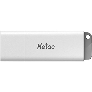 Флешка USB Netac U185 белый USB 3.0 Flash 32Gb, NT03U185N-032G-32WH, LED индикатор