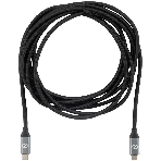 Кабель Digma D-Type-C-USB3.2-3m D-TYPE-C-USB3.2-100W-4K-3M 3м черный