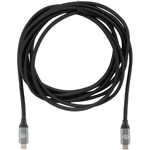 Кабель Digma D-Type-C-USB3.2-3m D-TYPE-C-USB3.2-100W-4K-3M 3м черный