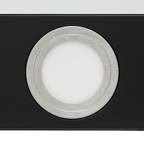 Вытяжка кухонная Krona KAMILLA T 600 BLACK (1 мотор)
