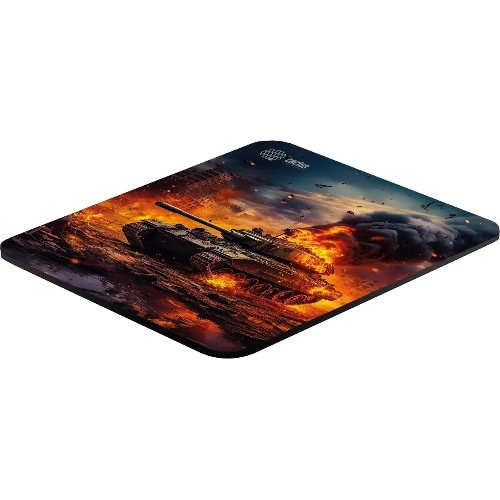 Коврик для мыши Cactus CS-MP-D04M Burning tank 300x250x3мм