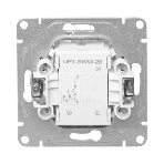 Механизм выключателя EKF UP1-SWA-20 Эпика двухклавишный, алюминий