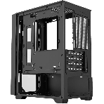 Компьютерный корпус Bloody CC-123 черный без БП mATX 8x120мм 2xUSB2.0 1xUSB3.0 audio bott PSU