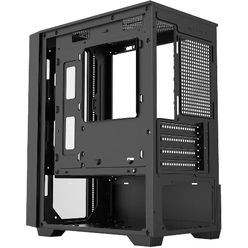 Компьютерный корпус Bloody CC-123 черный без БП mATX 8x120мм 2xUSB2.0 1xUSB3.0 audio bott PSU