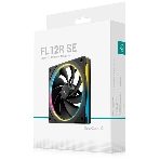 Вентилятор для корпуса Deepcool FL12R SE Reverse ARGb 120х120x25 черный 4-pin 28.67дБ (упак.:1шт) (R-FL12RSE-BKAPN1-G) Ret