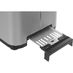 Тостер Haier HT-601 900Вт серебристый