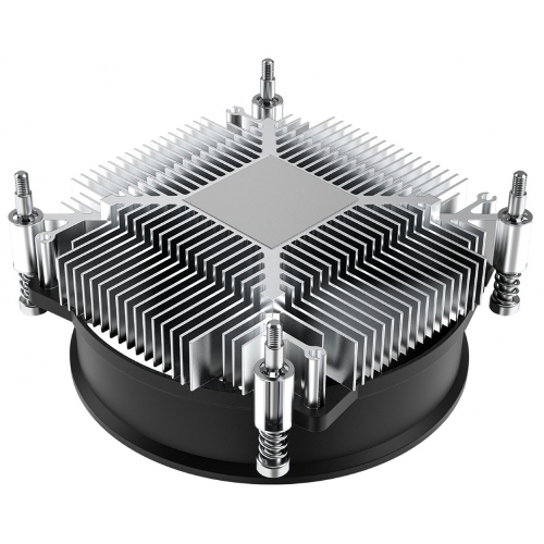 Кулер ID-COOLING DK-17 PWM серебристый/черный 92мм алюминий 2200rpm 26db 4-pin 65W 42мм