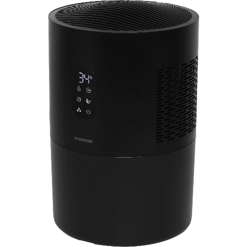 Мойка воздуха Starwind SAW5530 черный, 40 м², 4.5 л, фильтрация, ароматизация