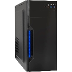 Компьютерный корпус Miditower ExeGate XP-333U-UNS500 (ATX, БП UNS500 с вент. 12см, 1хUSB/2хUSB 3.0, аудио, черный)