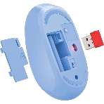 Мышь беспроводная Defender Smart MM-396 синий, 1600 dpi, радиоканал, Bluetooth, USB, кнопки - 3