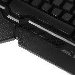 Клавиатура проводная A4Tech Bloody B310N черный USB Multimedia for gamer LED (подставка для запястий) (B310N)