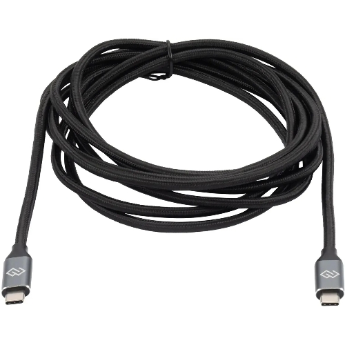 Кабель Digma D-Type-C-USB3.2-3m D-TYPE-C-USB3.2-100W-4K-3M 3м черный