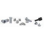 Мясорубка электрическая Bosch MFW68640 черный, 2200 Вт, 4.3 кг/мин, реверс, металлический лоток, насадки - 5