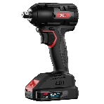 Гайковерт ударный аккумуляторный Deli DE-BS20-1D2 (2АКБ*2Ач + ЗУ, 20V, 350Нм, 0-2800об/мин, 0-3600уд/мин, сумка)
