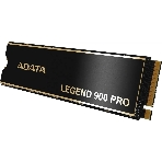 Накопитель SSD ADATA LEGEND 900 PRO, 4Tb, PCIe 4.0 x4, M.2 2280, NVMe, R/W 7400/6500, с радиатором