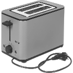 Тостер Haier HT-601 900Вт серебристый