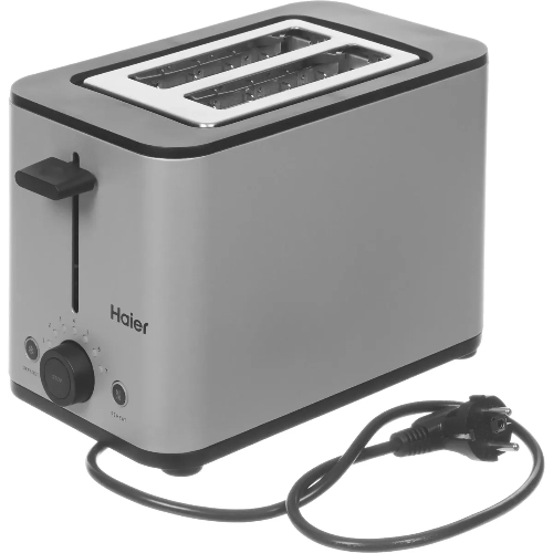 Тостер Haier HT-601 900Вт серебристый