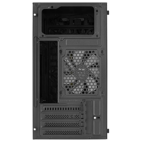 Компьютерный корпус MiniTower Aerocool/Formula EVO Mini-G-BK-v1 (mATX, USB3x1, USB2x2, 120мм RGb fan, без БП) (4711099472352)