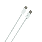 Кабель MORE CHOICE (4620202550361) K75a нейлон USB 3.0A PD 60W для Type-C Type-C 1м белый