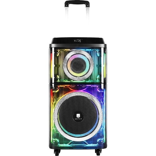 Колонка портативная Ural 103 черный 1200W 1.1 BT/3.5Jack/USB-C 15м 7000mAh