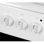 Плита электрическая Hansa FCEW54109 белый, конфорок 4 шт, духовка 65 л, 50 см x 85 см x 60 см