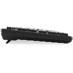 Комплект клавиатура+мышь Oklick S255W беспроводной, USB, 1200 DPI, чёрный