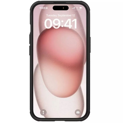 Чехол Super Frosted Shield Pro, черный, (AP IP15 Pro Max)