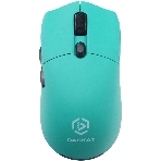Мышь беспроводная/проводная Raskat MG006TR зеленый, 26000 dpi, радиоканал, Bluetooth, USB, кнопки - 6