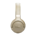 Беспроводные/проводные наушники JBL Tune 680NC бежевый, накладные, Bluetooth + проводной, адаптивное шумоподавление