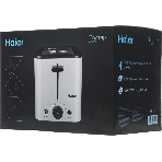 Тостер Haier HT-601 900Вт серебристый