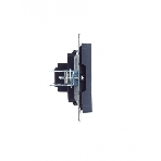 Розетка HDMI IEK BRITE РHDMI-0-БрМ маренго