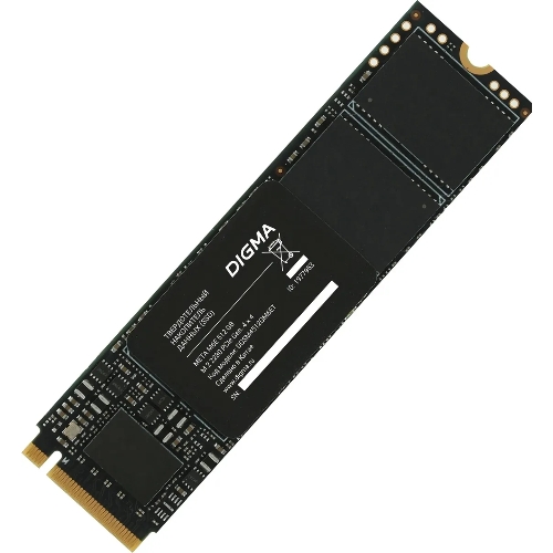 Накопитель SSD Digma Meta M6E, 512ГБ, PCIe 4.0 x4, M.2 2280, NVMe, R/W 5000/2600