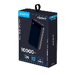 Внешний аккумулятор Maxvi PB10-07 10000 мАч, 2A, 2хUSB/Type-C/MicroUSB