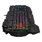 Клавиатура проводная A4Tech Bloody B310N черный USB Multimedia for gamer LED (подставка для запястий) (B310N)