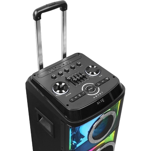 Колонка портативная Ural 103 черный 1200W 1.1 BT/3.5Jack/USB-C 15м 7000mAh