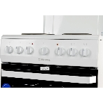 Плита электрическая Hansa FCEW54109 белый, конфорок 4 шт, духовка 65 л, 50 см x 85 см x 60 см