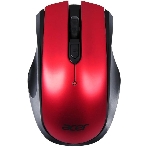 Мышь беспроводная Acer OMR032 черный/красный, 1600 dpi, радиоканал, USB, кнопки - 4