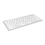 Клавиатура A4Tech Fstyler FBX51C беспроводная, USB, Bluetooth/Радиоканал, белый