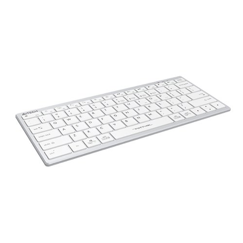 Клавиатура A4Tech Fstyler FBX51C беспроводная, USB, Bluetooth/Радиоканал, белый