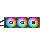 Система жидкостного охлаждения Thermaltake TH360 V2 Ultra ARGb Soc-AM5/AM4/1200/1700/1851 черный 4-pin 25.8dB Al+Cu LCD Ret (CL-W384-PL12SW-A)